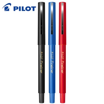 9 Piese Pilot Fineliner Semn Pen 0,4 MM Semnătura Pix cu Gel SW-PPF Albastru/Negru/Rosu pentru Birou, Scoala