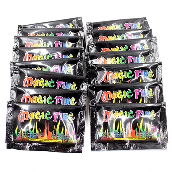 150g Mistică Culoare Foc Flacără De Foc Petrecere Colorată Petrecere în aer liber la foc de Tabără Șemineu Pulbere Trucuri Magice Jucării Pirotehnice