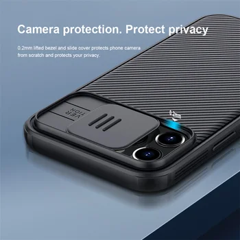 Pentru iPhone 12 Pro Max de Caz Pentru iPhone 12 Mini-12 Pro Cover NILLKIN CamShield Pro Slide Camera TPU Și PC Capacul din Spate Pentru iPhone12