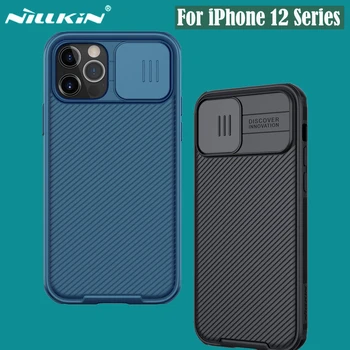 Pentru iPhone 12 Pro Max de Caz Pentru iPhone 12 Mini-12 Pro Cover NILLKIN CamShield Pro Slide Camera TPU Și PC Capacul din Spate Pentru iPhone12