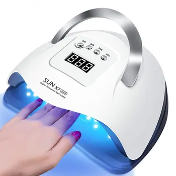 UV LED Lampa de Unghii Nail Dryer Pentru Toate Geluri 57 Led-uri Lampă poloneză Lumina Soarelui Timer 10/30/60/99S Pentru Unghii instrument