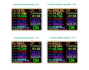 180W DL24 2.4 Inch LCD DC USB Tester Electronic de Încărcare APP Baterie 18650 Capacitate Monitor de Descărcare de gestiune Taxa de Putere Metru Checker