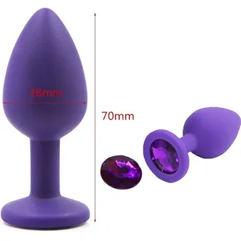 8pcs/lot Margele de Silicon vibrator Anal Vibrator punctul G Anus Masaj Adult Jucarii Sexuale Pentru Barbati Femei Stimulare Clitoris Sex Produs Set