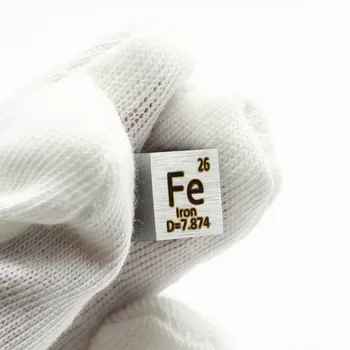 Distilarea Element de Cub 10 mm Cadou Densitate Tabelul Periodic Metal de 99.99% Puritate Cu Titan, Wolfram, Fier de călcat SET 9 BUC FBA Cadou
