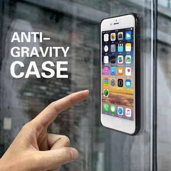 Caz de telefon Anti-Gravitație Cazuri Pentru iPhone11 XR 8 plus pentru Samsung Antigravity TPU Cadru Magic Nano Capacul de Aspirație Adsorbit Caz