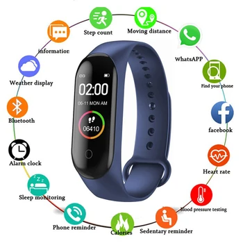 2021 Ceas Inteligent Bărbați Femeie Smartwatch rezistent la apa Tensiunii Arteriale Monitor de Ritm Cardiac Fitness Brățară de Ceasuri Inteligente Android IOS