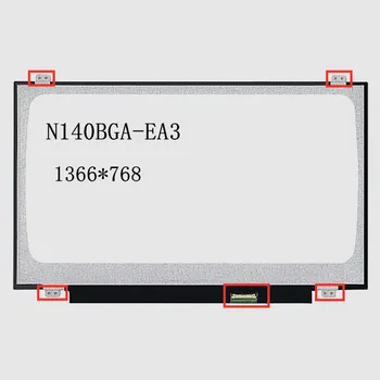 N140BGA-EA3 14.0 inch, 1366X768 HD eDP 30Pin LCD de Laptop cu Ecran mat matricea de înlocuire panou