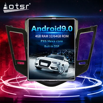 Pentru Chevrolet Cruze Android Radio casetofon 2009-2013 Auto Multimedia Player Stereo unitate cap PX6 Tesla GPS Navi Nu 2din auto