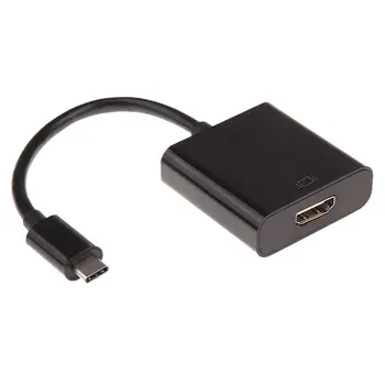 De tip C USB 3.1 de sex Masculin la HDMI compatibil Feminin Cablu Adaptor 1080P USB-C Video Converter Pentru Chrombook PC, Laptop, Tableta