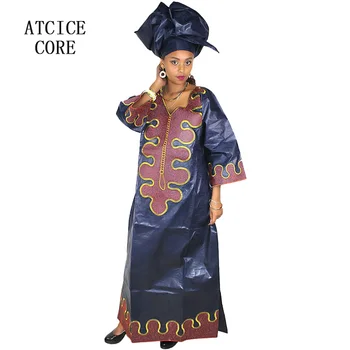 African rochii pentru femei cu transport gratuit AFRICANE material BAZIN RICHE broderie design ROCHIE