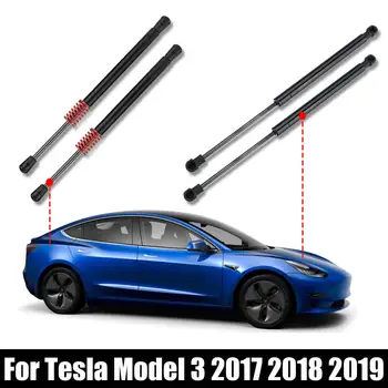 NOI 2X Fata/Spate Portbagaj hayon Haion Boot de Gaze de Primăvară Șoc de Ridicare Bare de Sprijin Pentru Tesla Model 3 2017 2018 2019