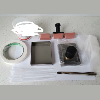 10BUC/Set Cod Manual de Producție Mașină Data Printer Cosmetice, Alimente de Mână Pad Imprimare cu Mucegai de Luare