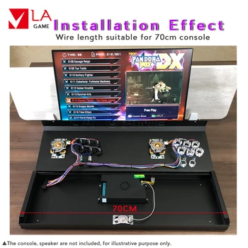 Arcade cutia pandora box 2020 versiune de familie cu 3000 de jocuri 2 player arcade kit happ tip buton joystick CGA VGA de ieșire HDMI