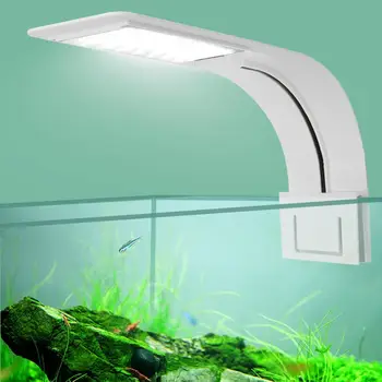 10W LED-uri Impermeabil Lumina de Acvariu Rezervor de Pește Plantele Acvatice Cresc Iluminat Clip-On Lampa Acvariu Consumabile UE Plug