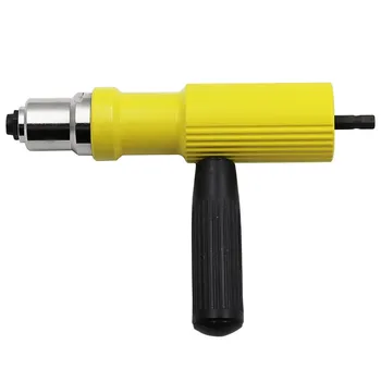 Electric Nit Nuci Pistol de Nituit Instrument de Nituit cu Acumulator Adaptor pentru Burghiu Introduce Piulița Instrument de Nituire Drill Adapter 2.4 mm-4.8 mm