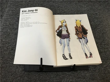 Kim Jung-Gi 2017 Schiță De Colectare De Carte (B) Kim JungGi Lucrări De Sketch Manuscris Linie Carte De Desen