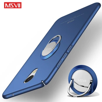 MSVII Acoperire Pentru Meizu M5 Nota Caz Slim Mată Cazuri Pentru Meizu M5 S m5-urile sunt un Caz Inel Titular Acoperire Pentru Meizu Note 5 M5 Note5 Cazuri