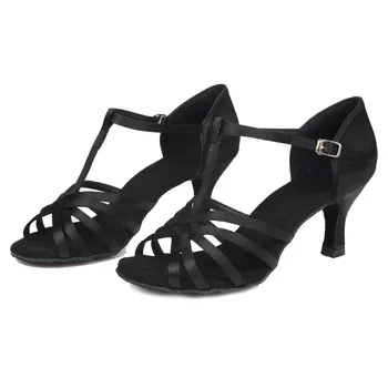 Noi latină dans pantofi pentru femei fata doamnei ballroom Salsa, tango brand profesional de partid dans pantofi de Înaltă Calitate Ridicata