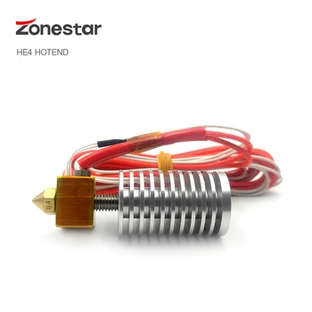 Upgrade Singură Culoare Hotend Extruder Nozzle 0 4mm 1 75 mm Diametrul Filamentului Imprimantă 3D Accesorii Piese de J Cap HE3D HE4 ZONESTAR