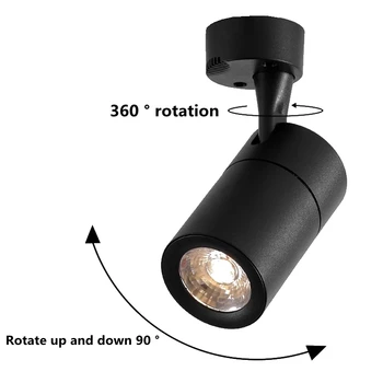 LED SCR Reglaj lumina reflectoarelor 7w12w20w30w super-luminos suprafața de instalare plafon lampă AC110V 120V 130V 220V 230V 240V