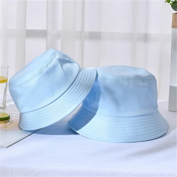 Noi Bomboane de Culoare Unisex Găleată Pălării Părinte-copil Pălărie Pescar Femei Bazinul Capac Cuplu în aer liber, Pălării de Soare Capota Pălării Pălării panama