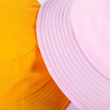 Noi Bomboane de Culoare Unisex Găleată Pălării Părinte-copil Pălărie Pescar Femei Bazinul Capac Cuplu în aer liber, Pălării de Soare Capota Pălării Pălării panama