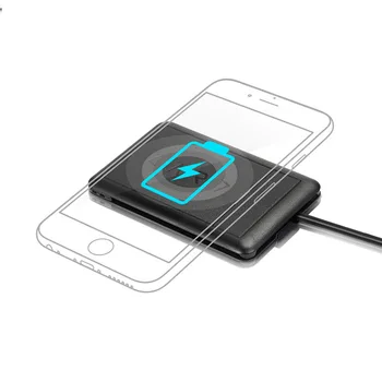 Multi-Funcția de Supraviețuire Urbană Card Cablu de Date Sac de Depozitare Instrument Card Card Portabil de Finisare Pachetul iPhone Încărcător Wireless
