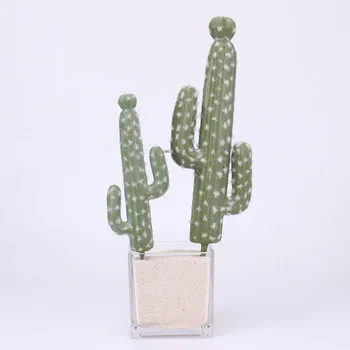 Plante artificiale cap accesorii de flori spumă de simulare mare cactus mingea acasă decor fals suculente plante cactus în ghiveci