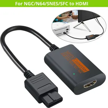 Pentru NGC/SNES/N64 Să compatibil HDMI Convertor Adaptor Pentru Nintend 64 Pentru GameCube Plug-and-Play Completă de Cablu Digital
