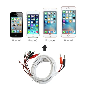 Cel MAI Original sursa de Alimentare DC Telefon Curent de Testare Cablu pentru Apple iPhone7 7P 6P 6 5S 5 4S 4 Reparatii Instrumente Cu Aligator Clip