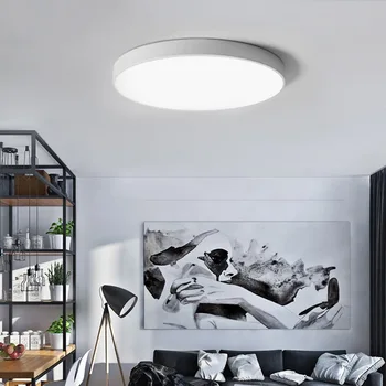 Rotund cu LED-uri Moderne Culoar Lumini Plafon Acasă Iluminat cu Led-uri Montate pe Suprafață pentru Dormitor, Bucătărie, Cameră de Lumină Coridor Balcon Lumini