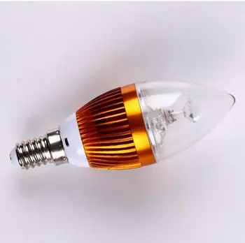 LED Lumanare E14 lumina Estompat CREE 12W = 45W / 9W = 35W Bubble Ball Bec de Mare Putere Lumina Downlight Transport Gratuit