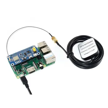 Waveshare L76X Multi-GNSS PĂLĂRIE pentru Raspberry Pi Suporta GPS BDS QZSS interfață UART,Susține DGPS, SBAS (WAAS/EGNOS/MSAS/GAGAN)