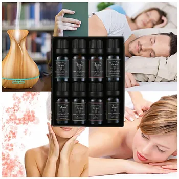 8 buc/set solubil în apă, ulei esential pentru diverse aroma umidificator umidificator de aer pentru a scapa de stres si ajuta la somn