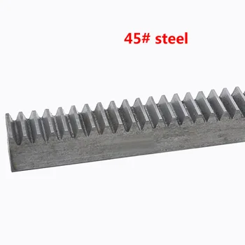 1M Spur Rack 15*15*495 Teren 3.14 mm 45 Oțel Dinte Adâncimea de 2,25 mm Direct rack