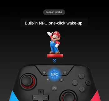 Pentru Nintend Comutator Pro Bluetooth controler wireless cu funcții NFC 6-Axa sprijină Amiibo rol de detectare Pentru NS consola