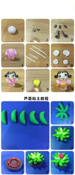 Modelare Lut Slimes Consumabile Kit Super Light Clay Farmecele Pentru Slimes Face DIY Meșteșug pentru Copii Cadou Amuzant pentru Copii