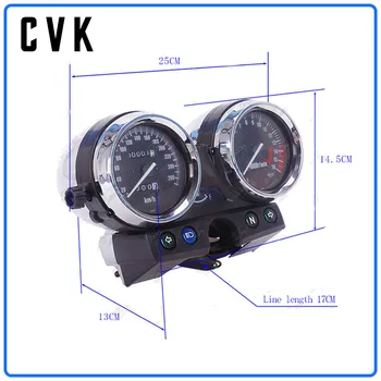 CVK instrument de asamblare indicatoare indicatoarelor de bord vitezometru kilometraj turometru Pentru KAWASAKI ZR250 Balius ZRX400 ZRX 750 1100 1200