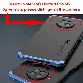 Aluminiu Metal Bara de protecție Caz Pentru Xiaomi 10 11 5G Redmi Nota 9 7 Nota 8 Pro K30 360 Armură Completă Mat Capac PC Telefon rezistent la Socuri Caz