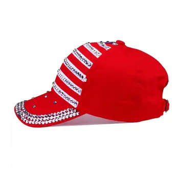 2020 Bărbați Femei Pălării de Baseball Capac statele UNITE ale americii Flag Capace de Diamant Nit Donald Trump Pălărie en-Gros