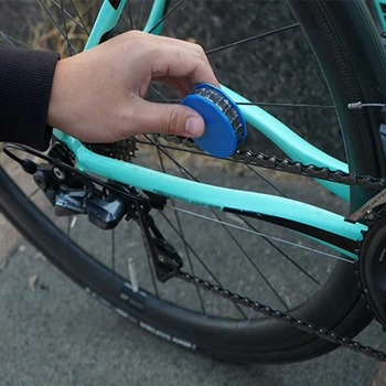 Lanț de bicicletă Lână de ungere Lanț de Bicicletă Oiler cu Role Ciclism Curat Lubrifiant de Întreținere Dispozitiv ABS cu Role, Instrumentul de Reparare