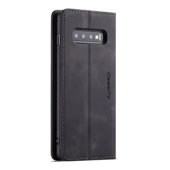 Ultra-Subțire de Afaceri Portofel Telefon Mobil Caz la Modă Telefon Mobil Toc Portofel Pentru Samsung Galaxy S10/S10 Plus/S10 5G