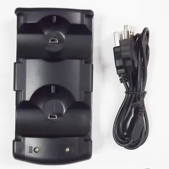 2 în 1 Dual Încărcătoare de Andocare USB Dual Alimentat de Încărcare de Andocare Încărcător pentru PlayStation 3 pentru Sony PS3 Controler de Mișcare de Navigare