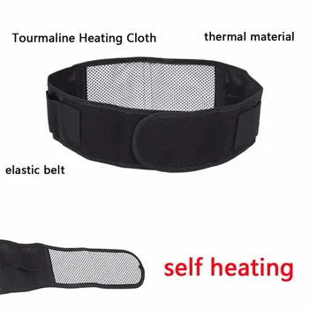 Auto-încălzire Termică mai mică Spate Centura de Sprijin Turmalina Terapia Magnetică Căldură Centura de Talie Ameliorarea Durerii de Spate Suport Lombar Corset