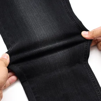 Sulee te 2019 Noi Elastic Pantaloni Slim Jean de sex Masculin de Moda Casual, din Denim Stretch Blugi Negri Marimea 40