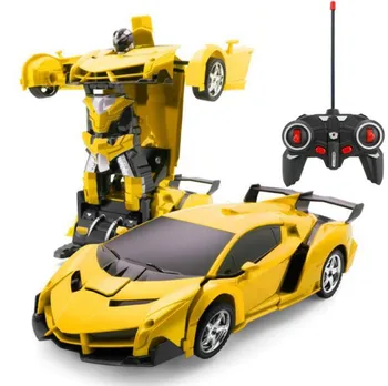 2In1 Masina RC Transformare Masina Sport Roboți Modele de Control de la Distanță masina de Deformare Masina RC jucărie pentru Copii cadou de Ziua de nastere