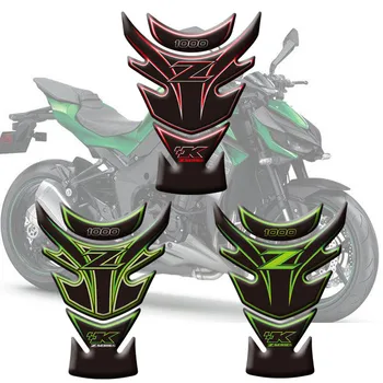 De înaltă calitate de Motociclete 3D Autocolant, Decal Emblema de Protecție a Rezervorului Tampon de Cas Capac Pentru Kawasaki Z1000 2010 2011 2012 2013