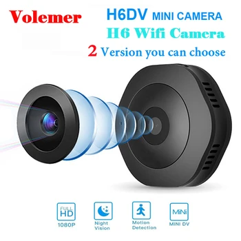 Volemer H6 DV/Wifi Micro Camera Noaptea Versiune Mini de Acțiune aparat de Fotografiat cu Senzor de Miscare camera Video Voice Recorder Video Camera Mica