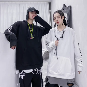 Aolamegs Om Vicios Scrisoarea Imprimate Hip-Hop Hoodie Streetwear Bărbați Confortabil Japonez Harajuku High Street Rock Toamna Pulover Cu Glugă