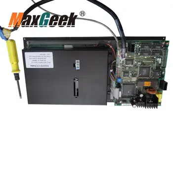 Maxgeek Panou LCD pentru Mitsubishi MDT962B-1A BM09DF MDT962B M64 E60 CNC Monitor CRT + Modernizarea Buton